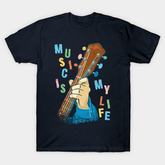 Music is my Life T-Shirt by lents